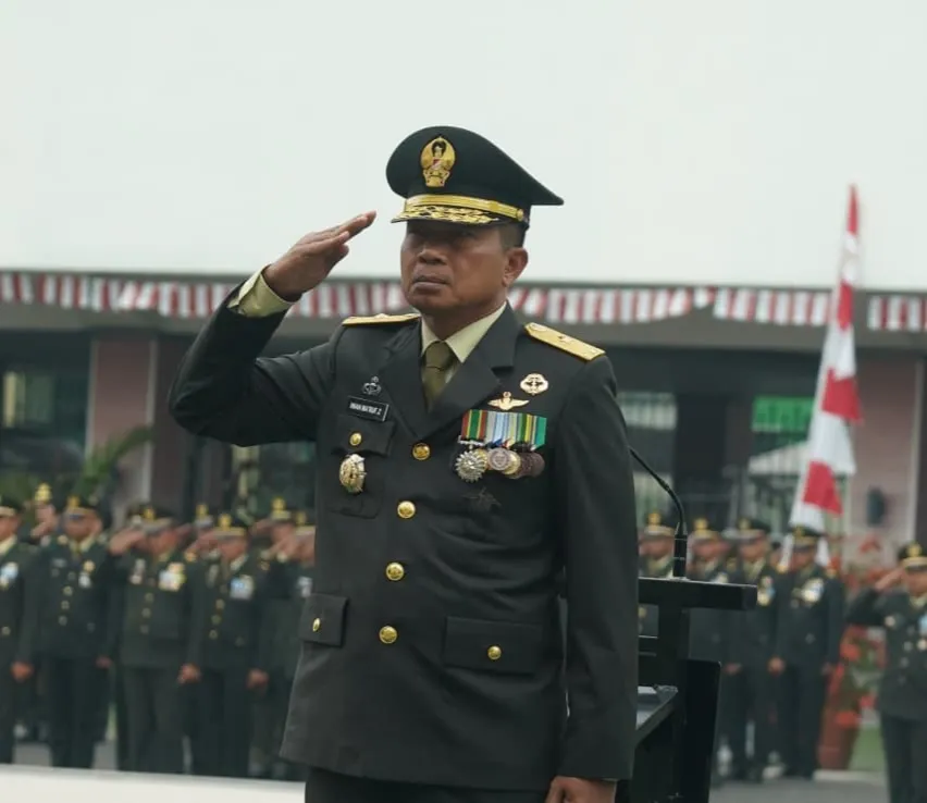 Kasdam II/Sriwijaya Pimpin Upacara HUT  RI Ke 81, Tekankan TNI yang Berdaulat, Adil, dan Makmur