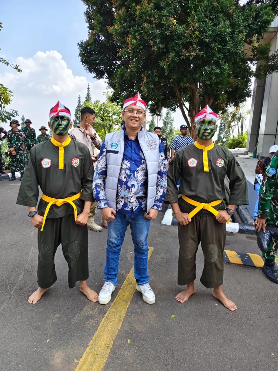 Ketua BAI Chapter Bogor Raya Hadiri Upacara HUT ke-81 RI di PMPP TNI