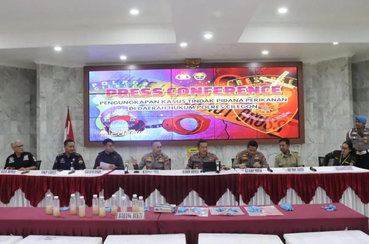 Polres Cilegon Cegat Truk Boks Pembawa Bayi Lobster Rp 33,3 Miliar Tujuan Lampung, Otak Pelaku DPO