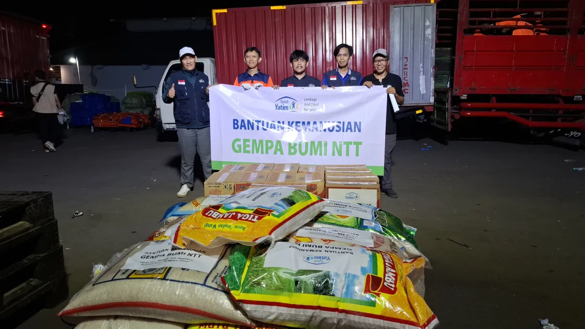 Gerak Cepat Rumah Yatim, Sejak 17 Agustus Terus Salurkan Bantuan untuk Korban Gempa NTT