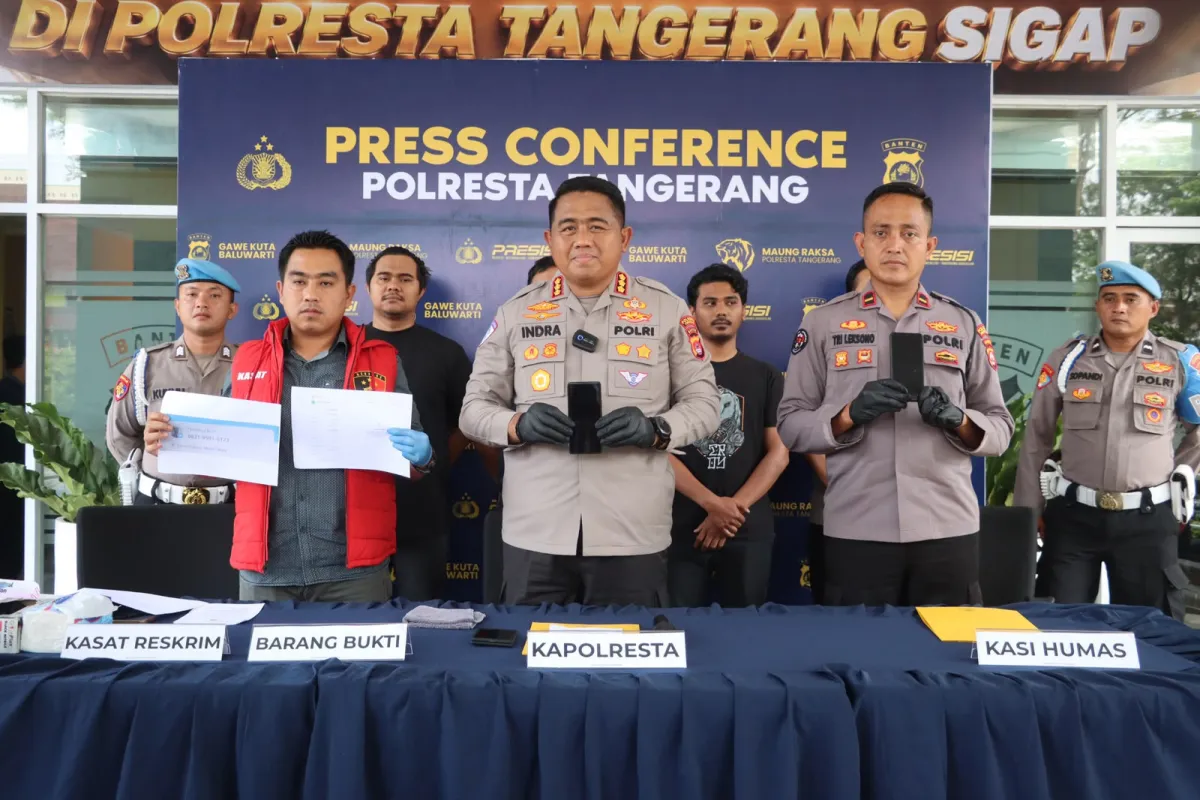 Peras Pengendara Motor dengan Modus Tarik Paksa, Tiga "Mata Elang" di Cikupa Diciduk Polisi!