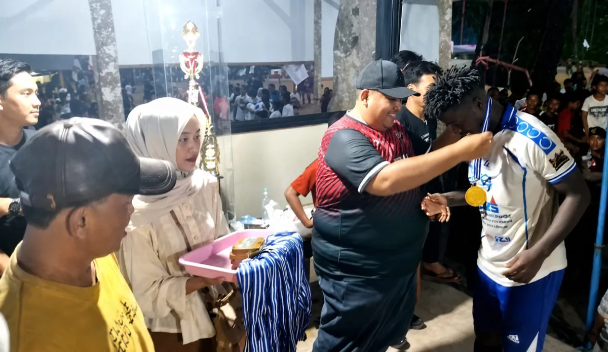 Kesebelasan Solar Juarai Margasana Cup 2026 Pandeglang, Laga Sengit Penuh Sportivitas Jadi Berkah Ekonomi Warga