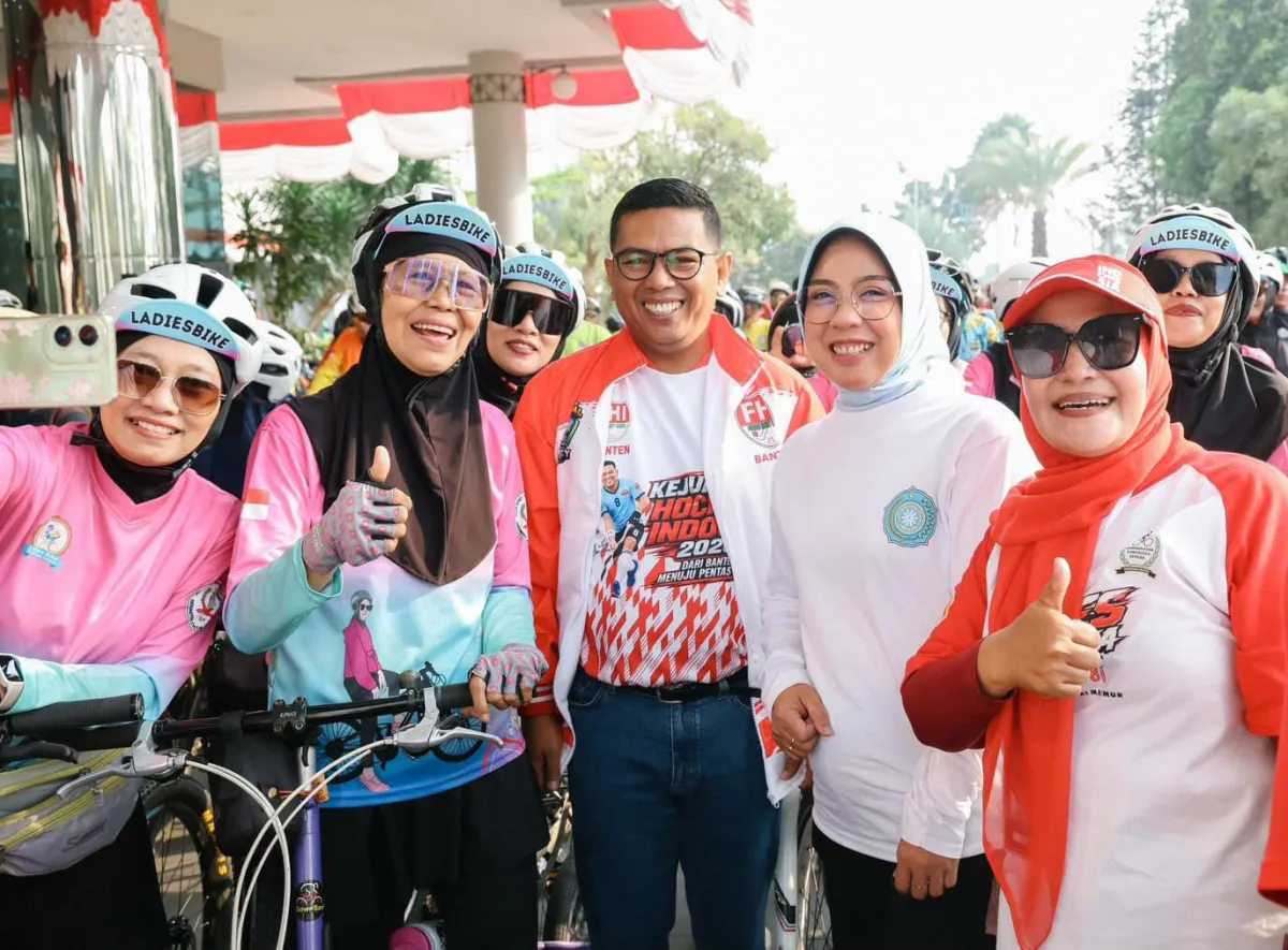 Gubernur Banten Andra Soni Lepas Gowes Merdeka 2026 di Tangsel, Dorong Gaya Hidup Sehat Menuju Porprov Banten