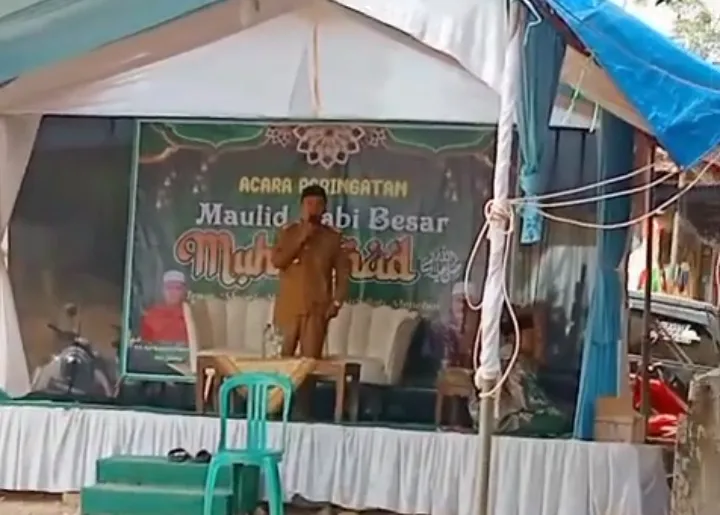 Penuh Khidmat! Peringatan Maulid Nabi di Masjid Al-Magfiroh Pasirgadung Pandeglang Dihadiri Kiai Aep Bustomi dan Diapresiasi Kades Nurmala