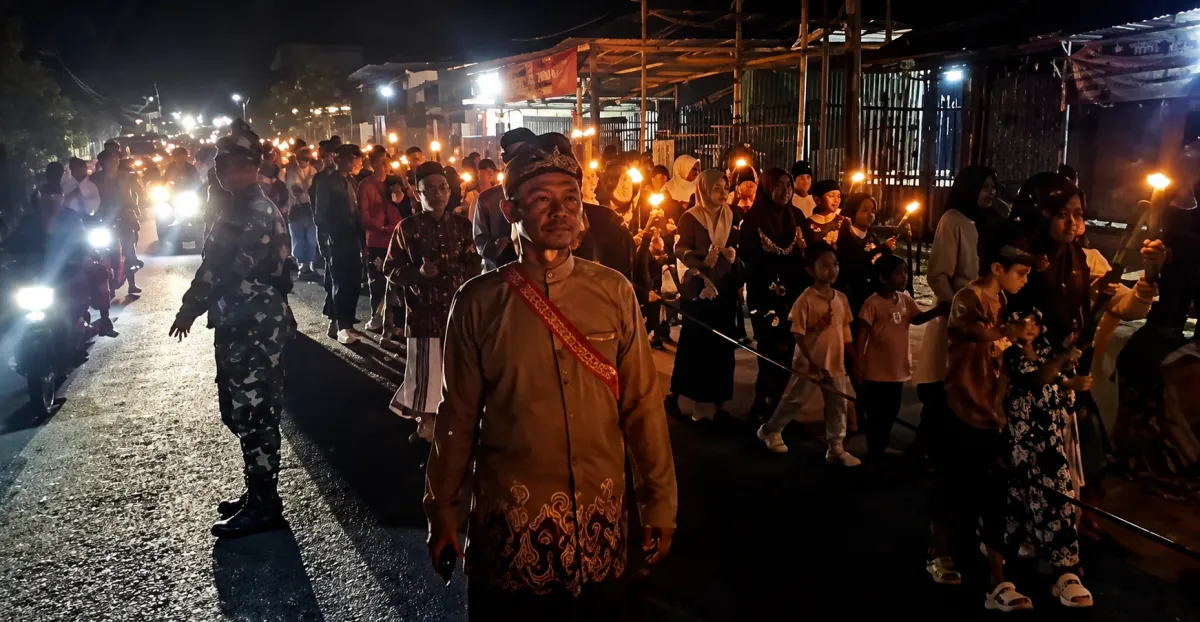 Khidmat dan Meriah! Peringatan Maulid Nabi 1448 H di Kadudampit Pandeglang Dikawal Ketat Babinsa Koramil Pagelaran