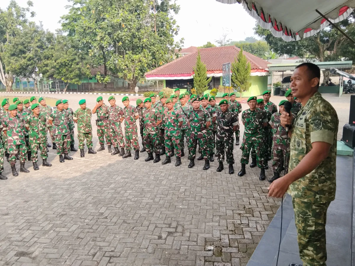 Tegaskan Integritas, Profesionalisme, dan Peran Babinsa: Dandim 0601/Pandeglang Pimpin Jam Komandan