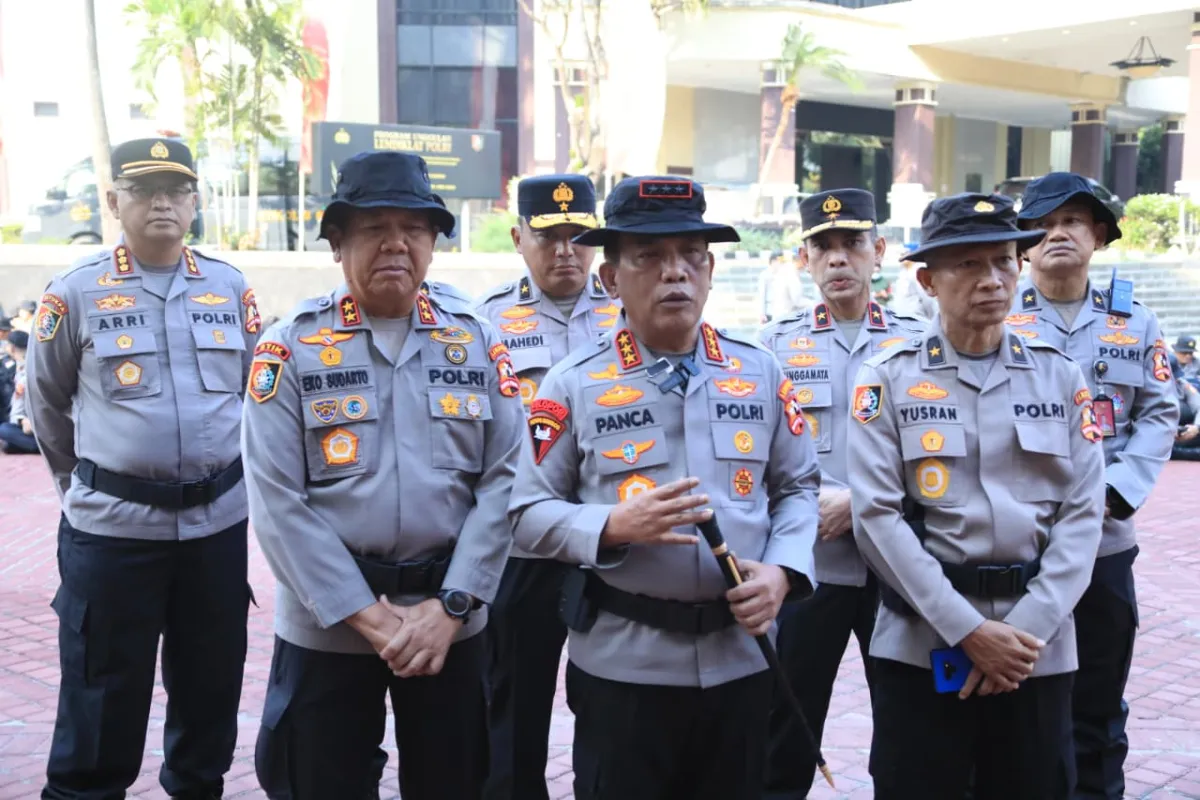 Gebrakan Cegah Karhutla: Polri Terjunkan 403 Personel Satgas Edukasi ke 8 Wilayah Rawan