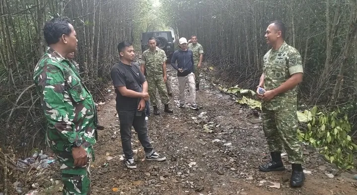 Jembatan Kampung Citoke Ambruk, Dandim 0601/Pandeglang Turun Tangan Janjikan Solusi Cepat untuk Warga Panimbang