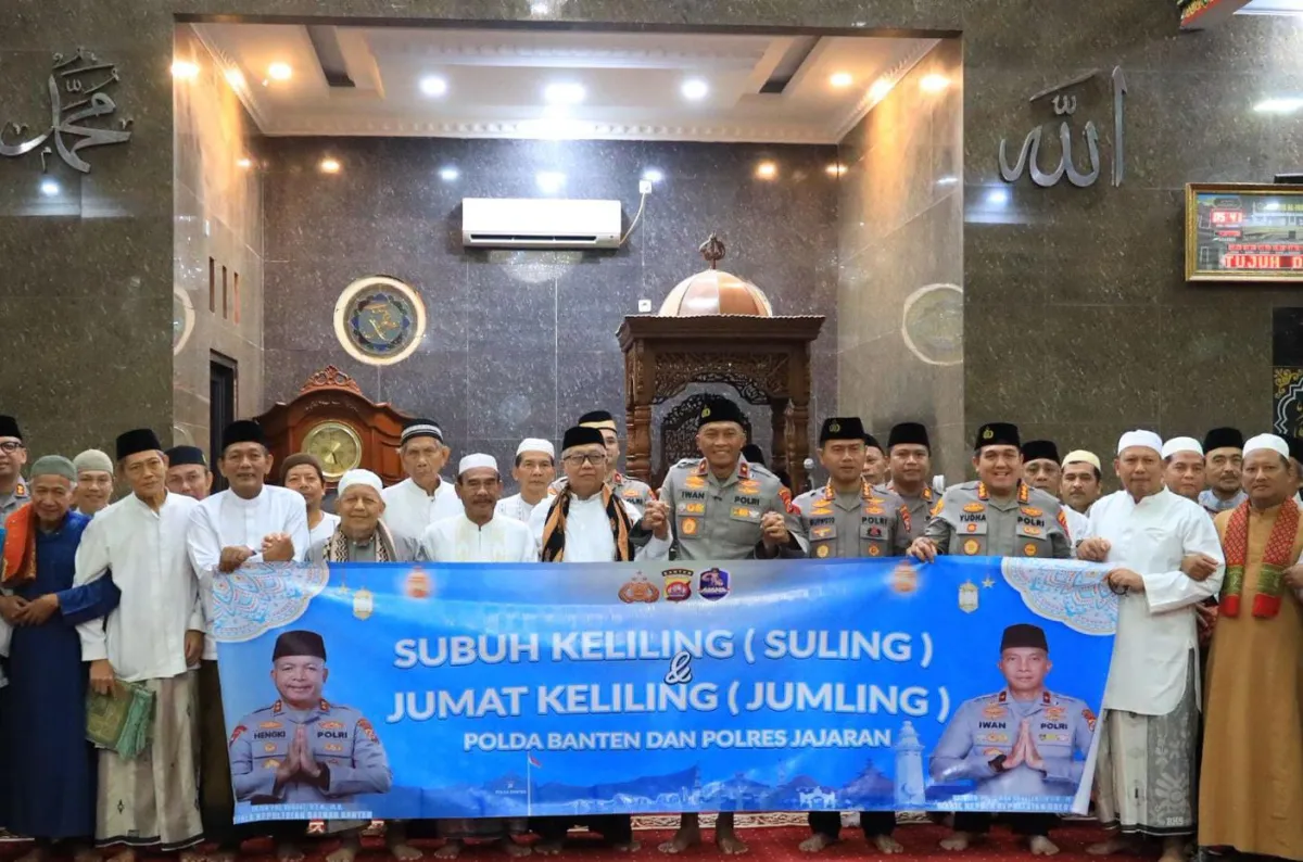 Wakapolda Banten Ajak Warga Serang Perkuat Sinergi dan Waspadai Hoaks Lewat Subuh Keliling