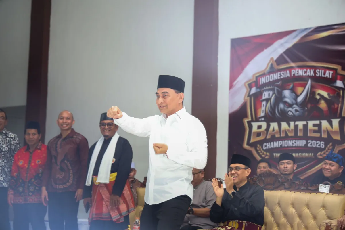 Buka Banten Championship 2026, Wagub Dimyati Wacanakan Pencak Silat Jadi Ekskul Wajib