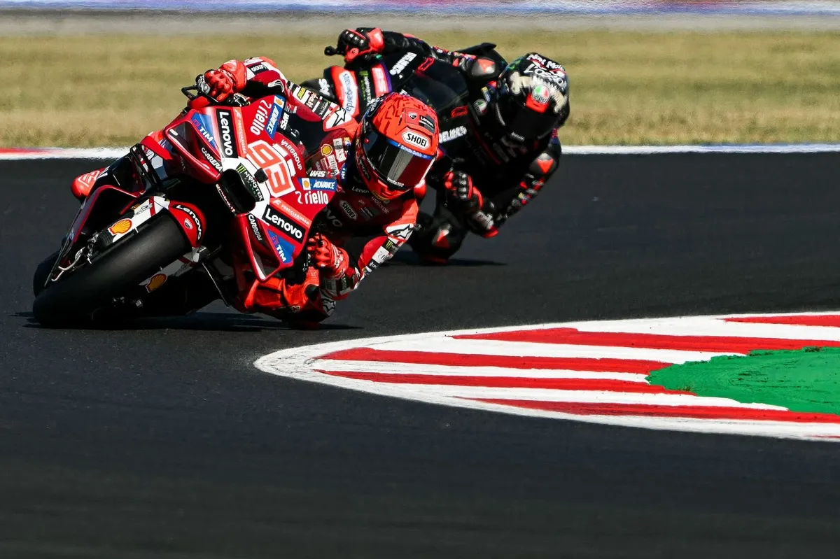 Marc Marquez Tekuk Bezzecchi di Sprint MotoGP San Marino