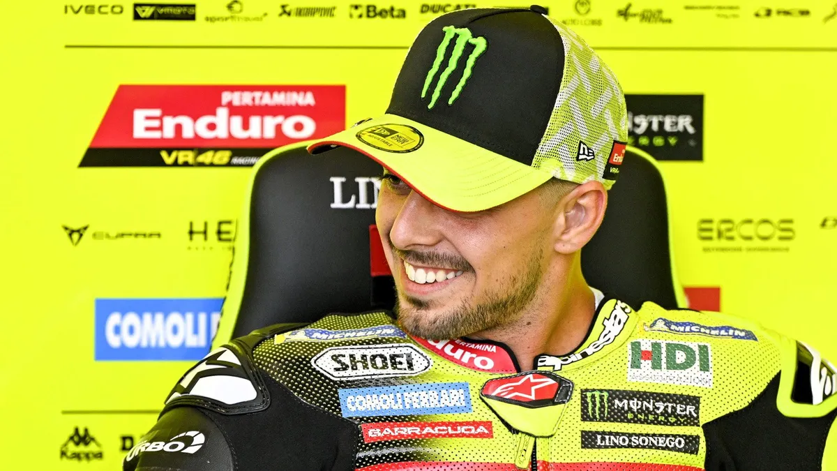 Di Giannantonio Siap Membara di Misano, Balapan Terakhirnya Bareng VR46