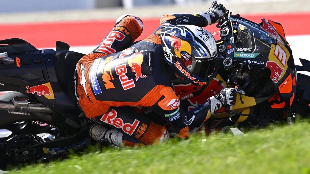 Acosta Tercepat di Latihan MotoGP Austria, Sesi Dihentikan