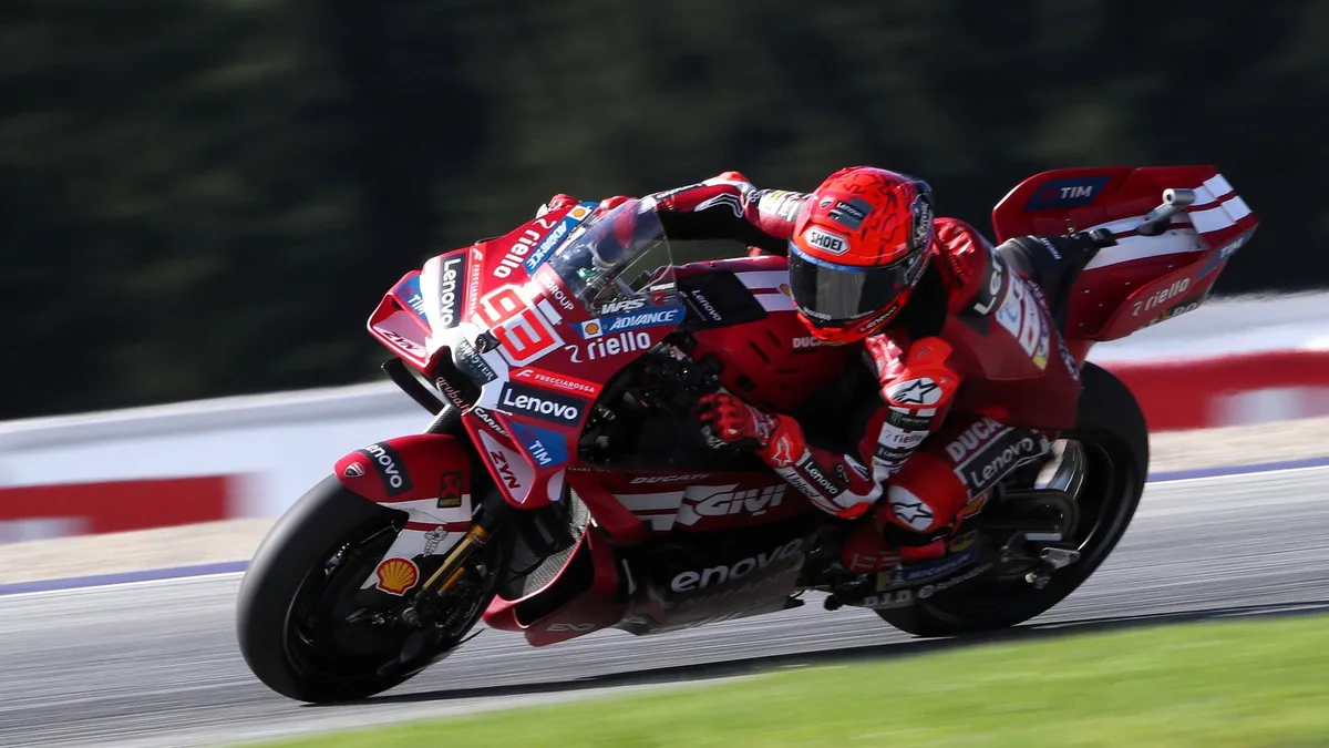 Marc Marquez Tercepat di FP3 Austria 2026 Meski Crash