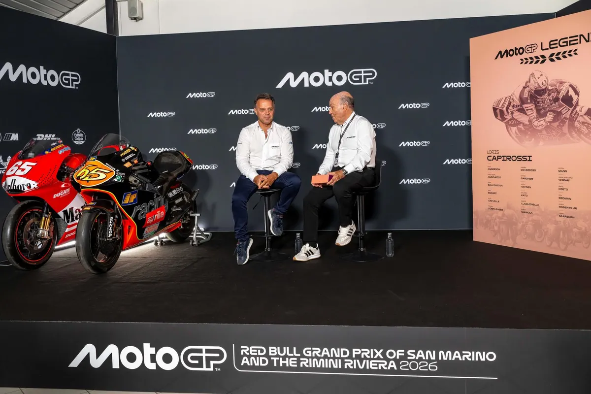 Capirossi Resmi Jadi MotoGP Legend di Misano, Kenang 22 Tahun Karier
