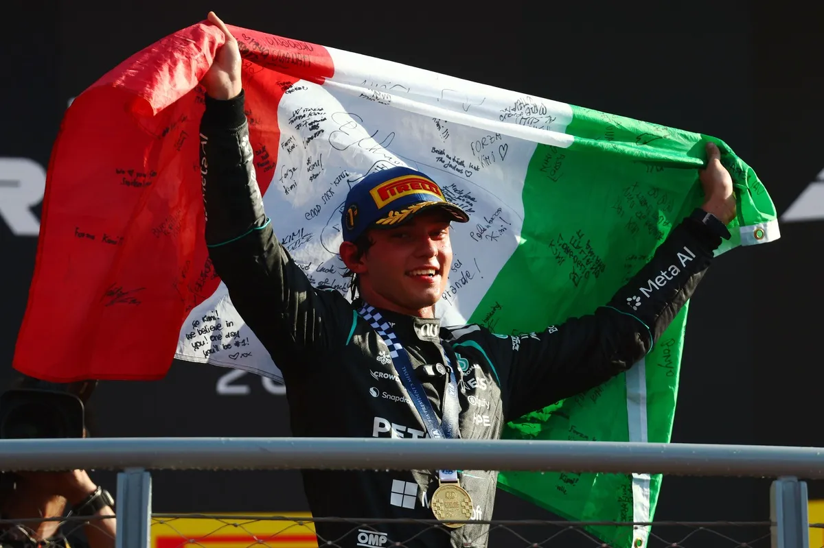 Kimi Antonelli Menang GP Italia, Comeback dari Posisi 19