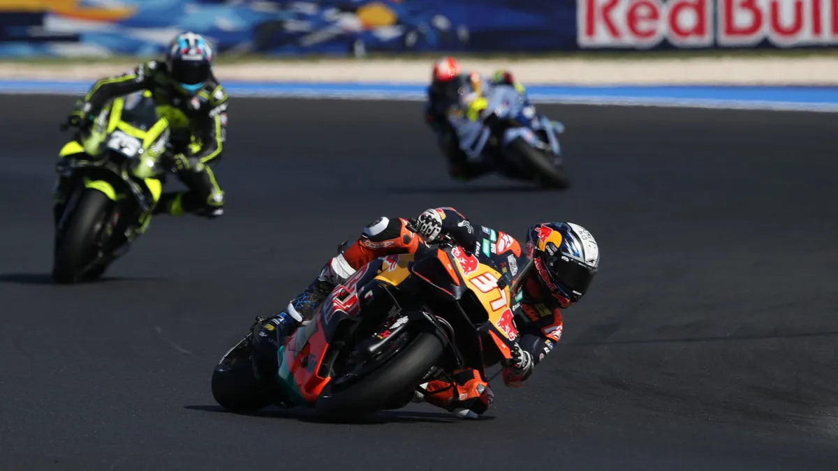 Acosta Sesali Duel 'Bodoh' dengan Aldeguer di MotoGP Misano