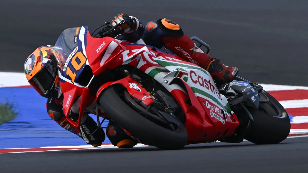 Marini Ungkap Perbedaan Ban yang Bikin Honda Tertinggal di MotoGP