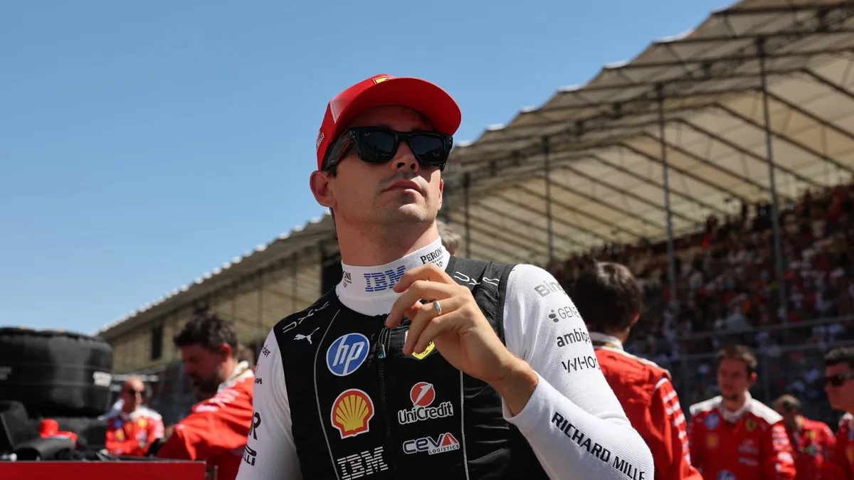 Leclerc Siap Terima Penalti Grid di Baku, Mesin Ferrari Selamat