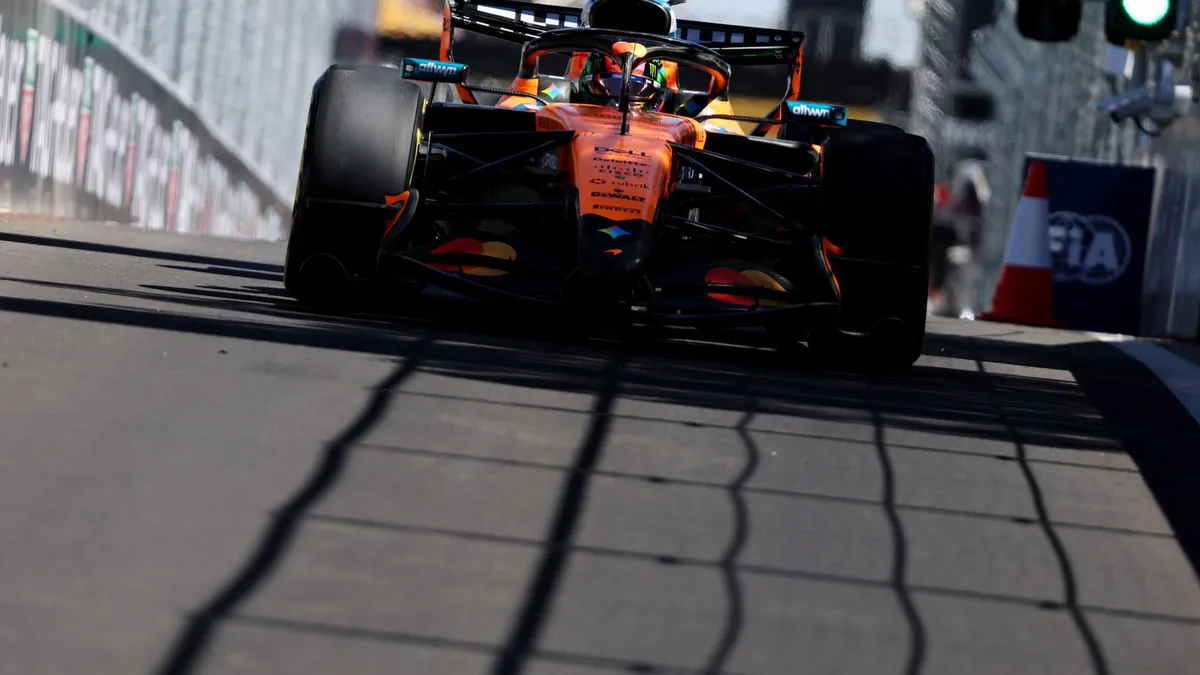 Norris Pole di Madrid, Antonelli Terpaut 0,011 Detik