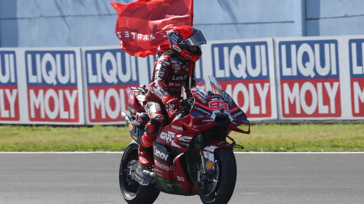 Marc Marquez Rebut Puncak Klasemen MotoGP Usai Menang Dramatis di Misano