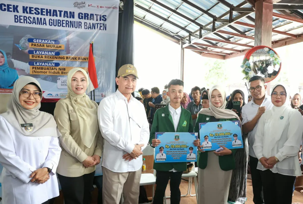 Pemprov Banten Boyong Layanan Publik Langsung ke Pandeglang: Warga Serbu Cek Kesehatan hingga Pangan Murah