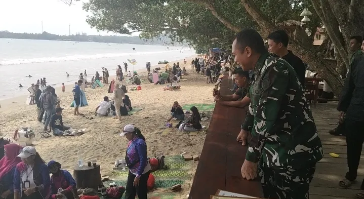 Dandim 0601/Pandeglang Pastikan Kondisi Wisata Aman di Tengah Isu Gunung Anak Krakatau