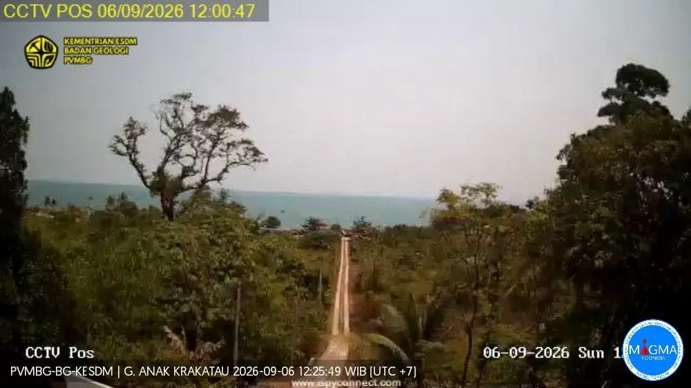 Gunung Anak Krakatau Erupsi, PVMBG Tetapkan Status Siaga Level III dan Zona Larangan 3 Kilometer