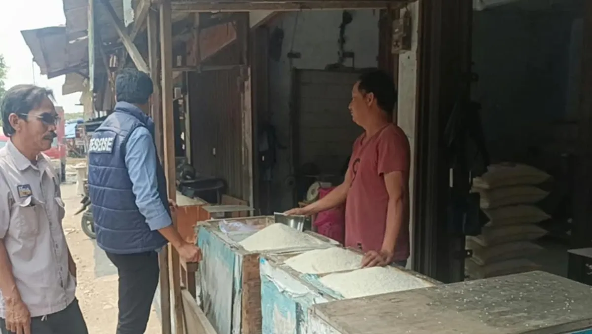 Pastikan Harga Sesuai HET, Satgas Pangan Polres Cilegon Gencarkan Sidak Stok Beras Jelang Akhir Tahun