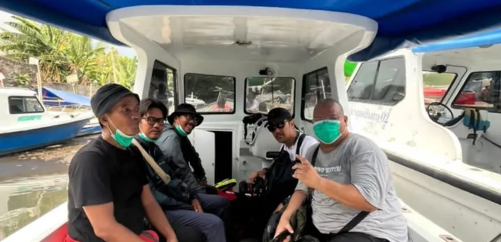 Speed Boat Rombongan Jurnalis Peliput Aktivitas Gunung Anak Krakatau Hilang Kontak di Selat Sunda, Basarnas Lakukan Pencarian Intensif