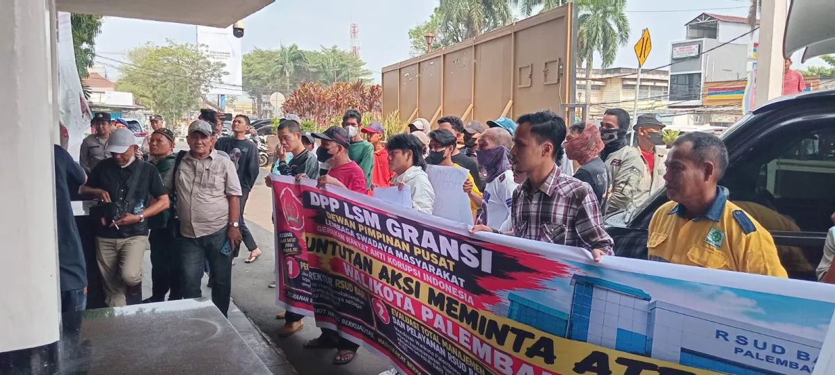 GRANSI dan Forum LSM Bersatu Soroti Dugaan Penyimpangan Anggaran RSUD BARI Serta Pelayanan Kurang Baik, Desak Wali Kota Palembang Turun Tangan