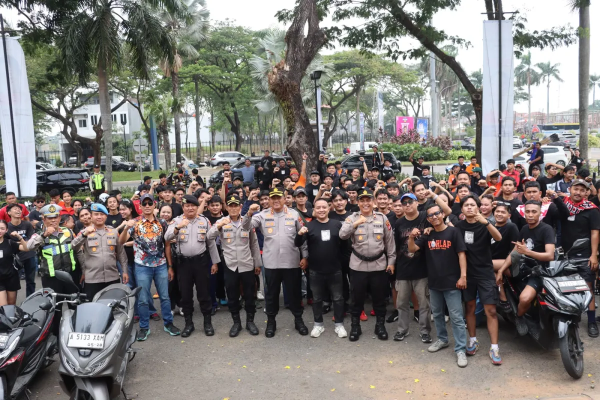 Antisipasi Gesekan Laga Persija vs Persib, Polresta Tangerang Jaga Ketat Titik Keberangkatan dan Lokasi Nobar