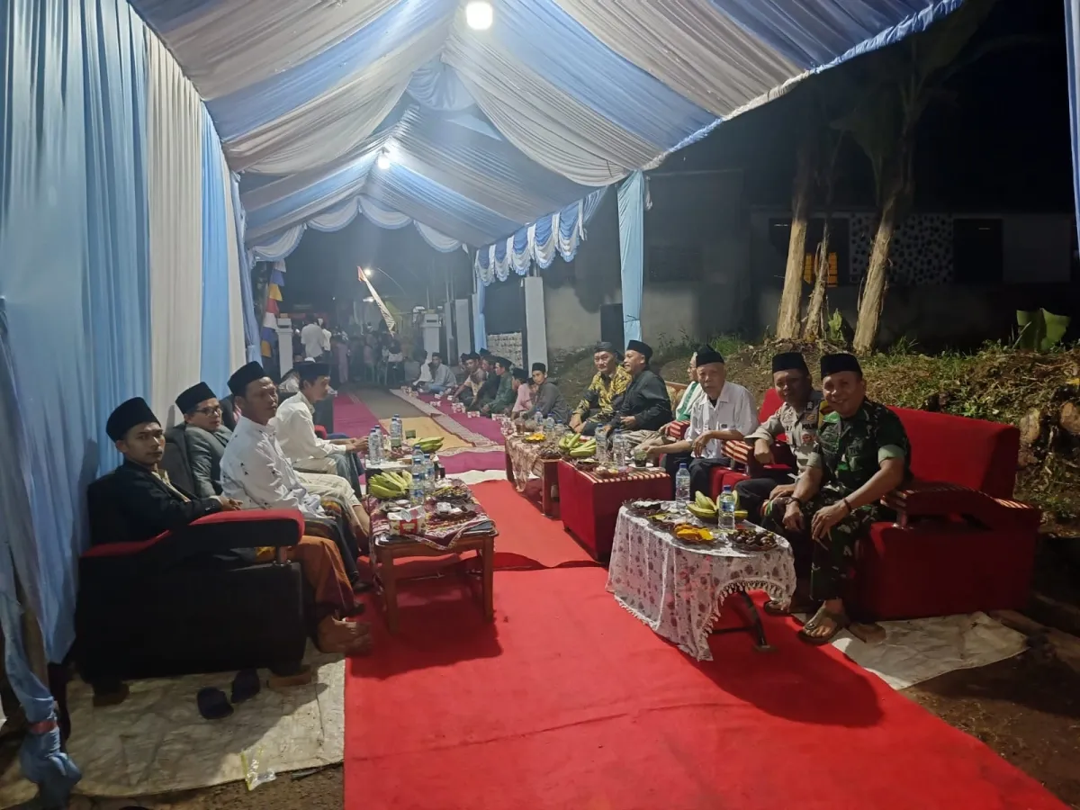 Babinsa Koramil 0103/Banjar Hadiri Maulid Nabi Muhammad SAW 1448 H, Ajak Generasi Muda Teladani Akhlak Rasulullah
