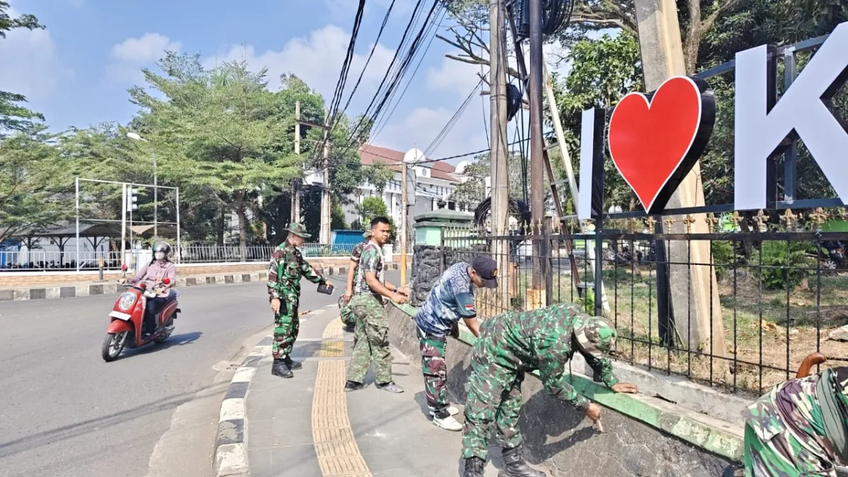 Dandim 0601/Pandeglang Instruksikan Pembinaan dan Pembersihan Pangkalan, Wujudkan Lingkungan Satuan yang Bersih dan Nyaman