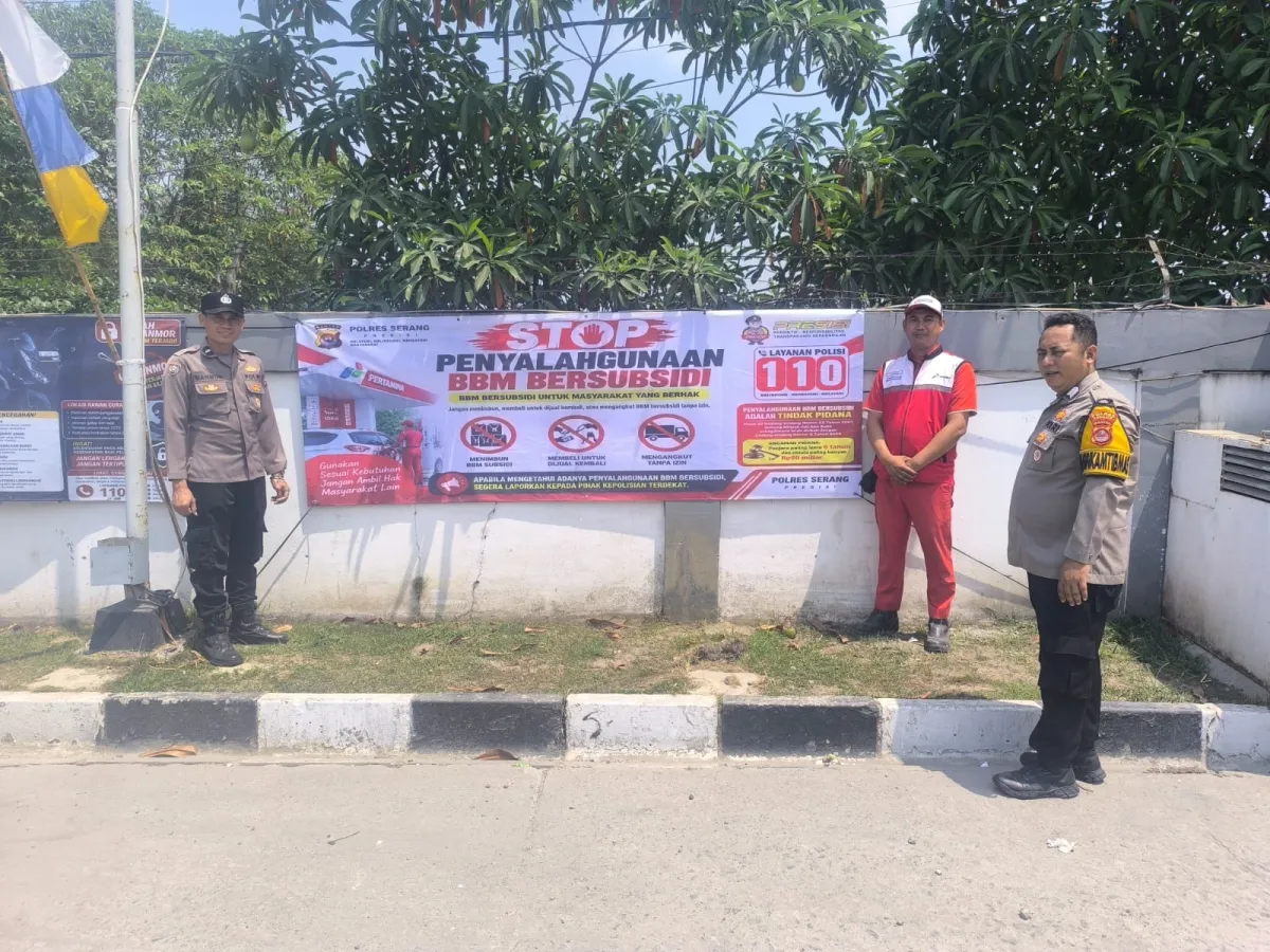 Kawal BBM Subsidi Tepat Sasaran, Polsek Jawilan Minta Warga Tak Ragu Lapor 110