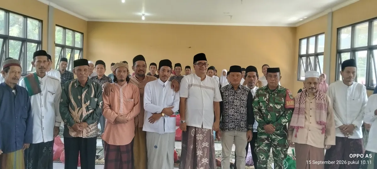 Penuh Khidmat! SMKN 13 Pandeglang Gelar Maulid Nabi Bersama 40 Ulama, Sinergi Kuat Sekolah dan TNI