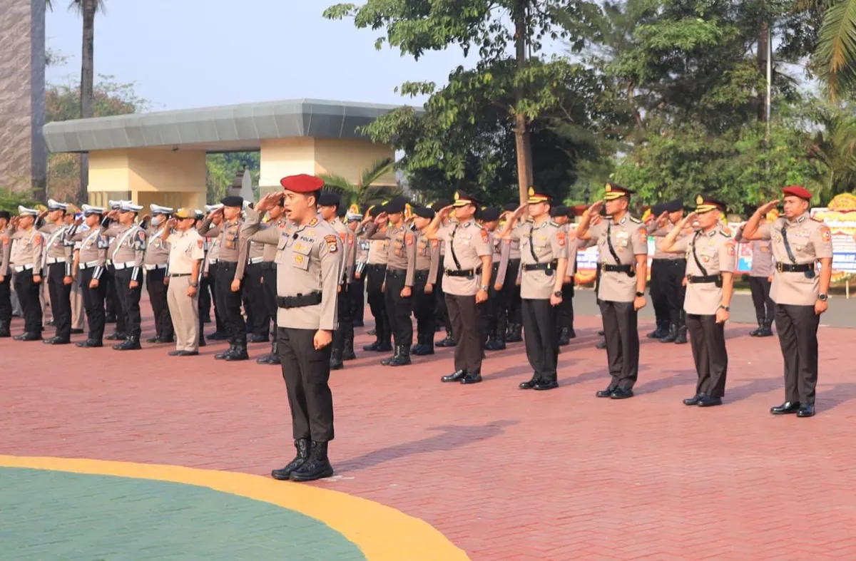 Kapolda Banten Pimpin Sertijab Sejumlah Pejabat Utama dan Kapolres, Ini Daftar Lengkapnya