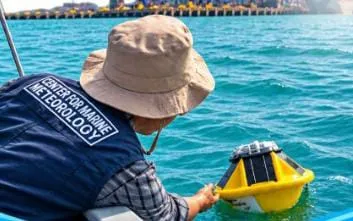 Pantau Aktivitas Anak Krakatau, BMKG Gandeng Polsek Cinangka Pasang Alat Survei Canggih di Selat Sunda