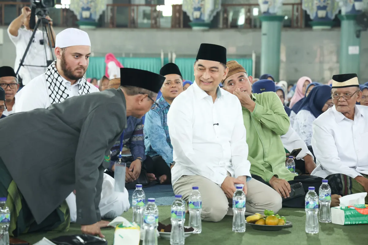 Wagub Banten di Tabligh Akbar Ikadi: Tegaskan Peran Dai dan Dukung Metode "Mama Papa" Berantas Buta Huruf Al-Quran