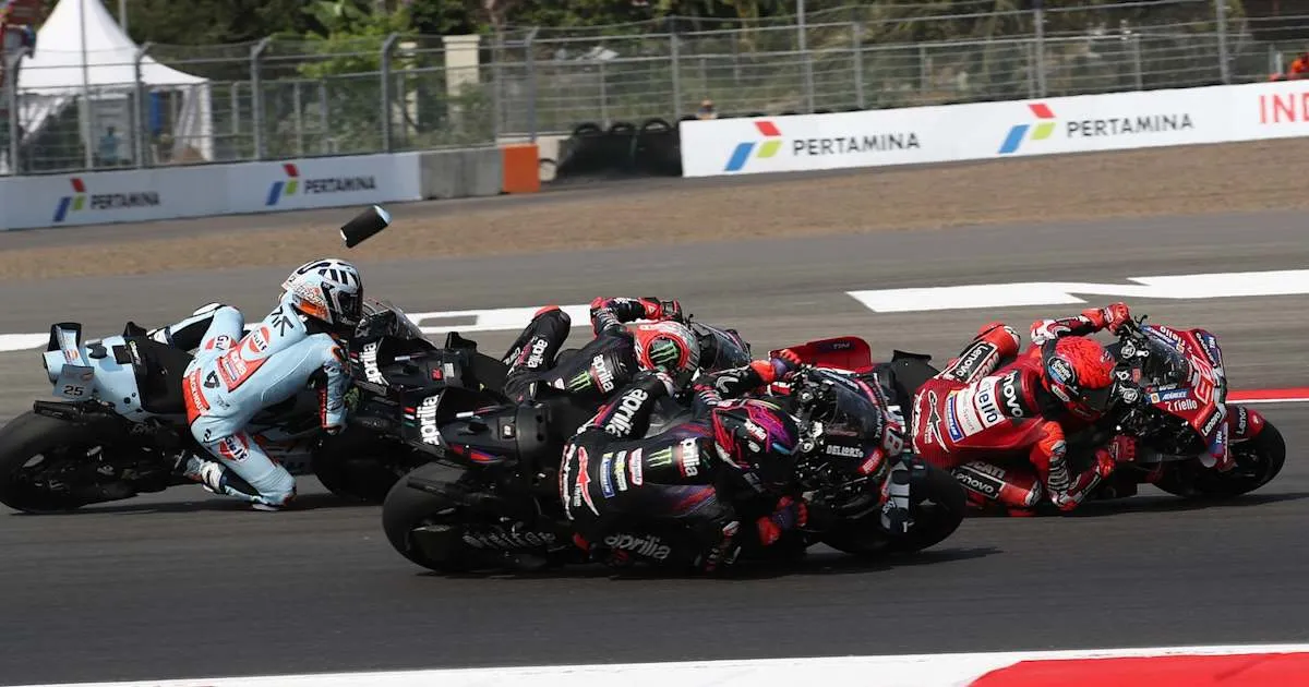 Raul Fernandez Marah Besar Usai Crash Sprint MotoGP Mandalika
