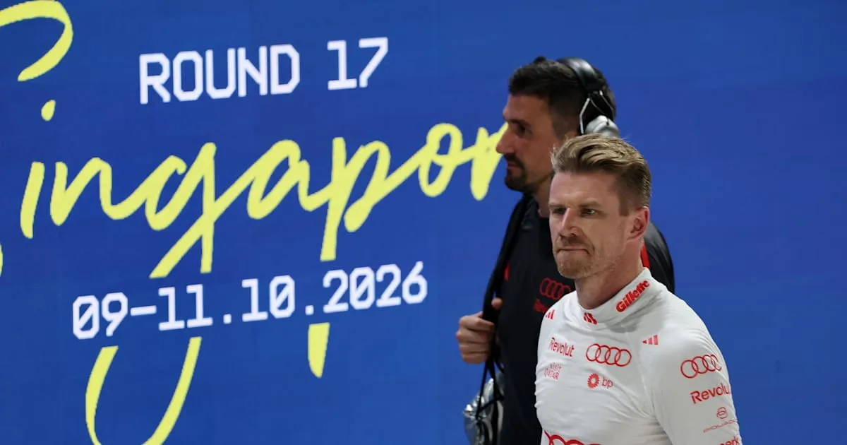 Startaufstellung GP Singapur: Hulkenberg Lolos Penalti, Russell Penalti
