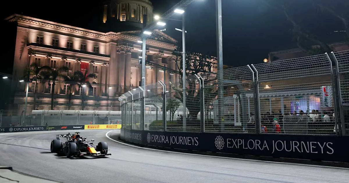 GP Singapura: Ambisi Max Verstappen dan Ancaman Hujan Lebat