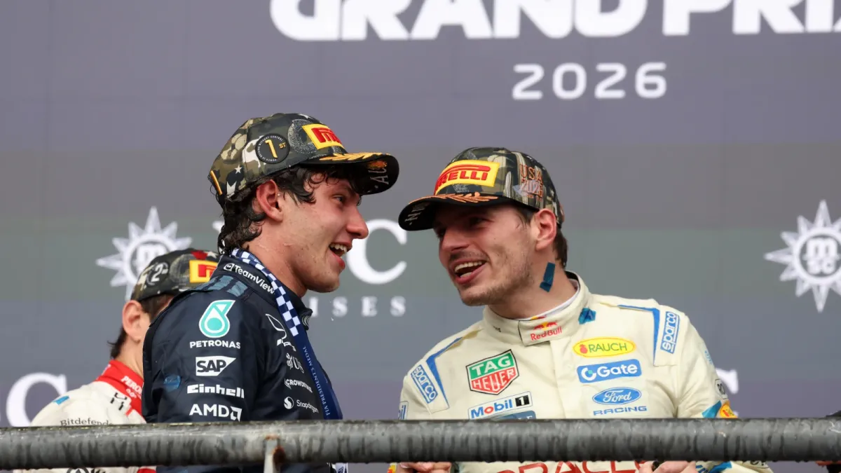 Kimi Antonelli Akui Sempat Cemas Hadapi Ancaman Max Verstappen di COTA