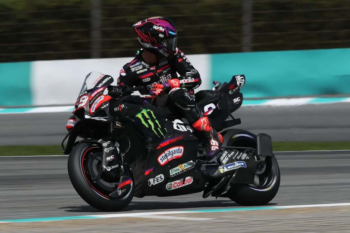 Jorge Martin Tembus Sesi Latihan Sepang di Tengah Cedera Pergelangan Tangan