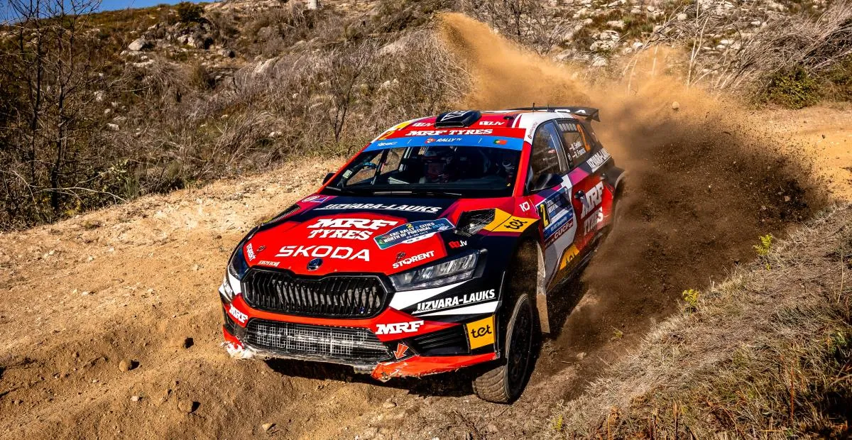 Martins Sesks Pimpin Reli Portugal ERC di Tengah Drama Kris Meeke