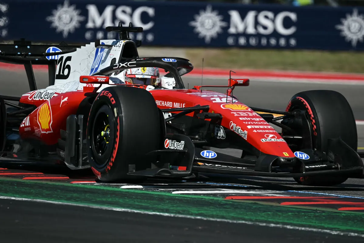GP Amerika Serikat 2026: Leclerc Pimpin FP1 Tipis dari Verstappen