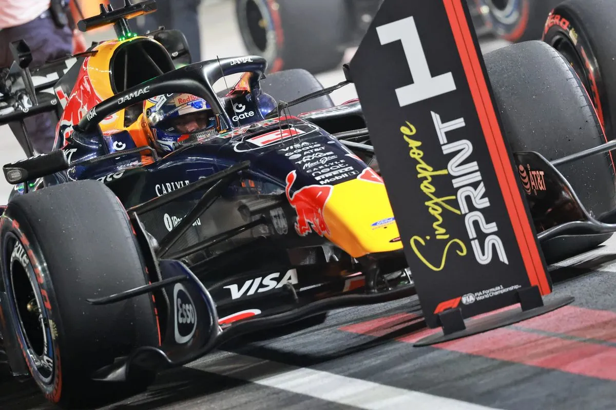 Verstappen Rebut Pole Sprint F1 Singapura Usai Ungguli Russell