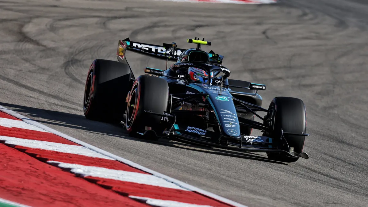 Mercedes Temukan Titik Terang pada Paket Upgrade F1 di Austin