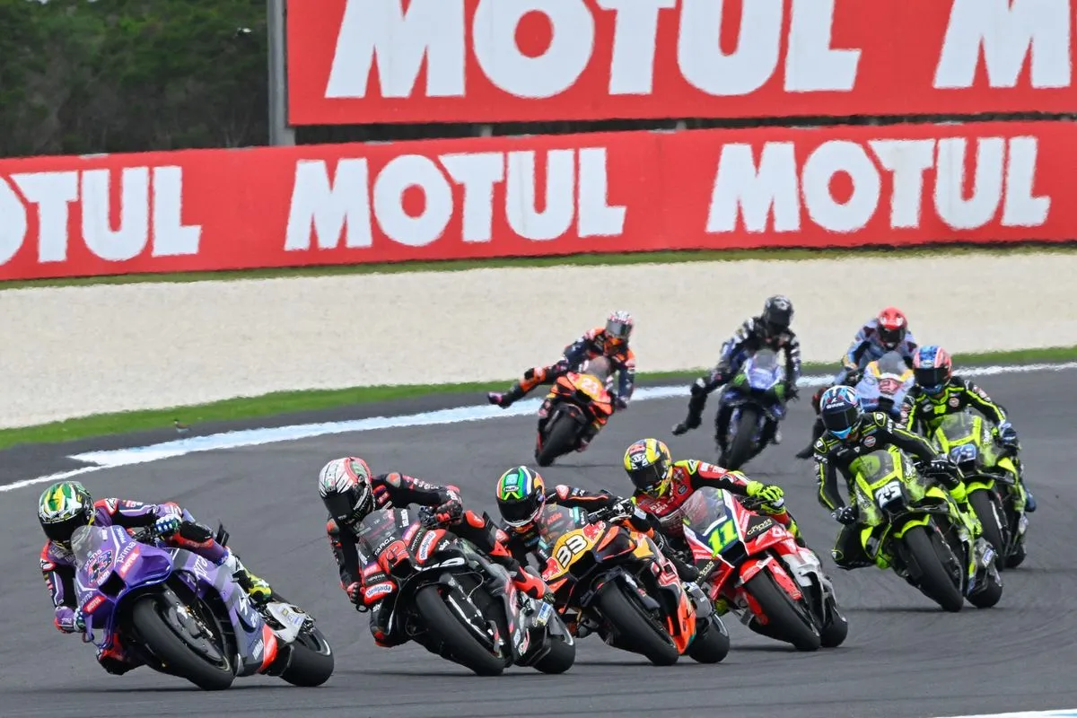 Peringkat Pembalap MotoGP Grand Prix Australia 2026 di Phillip Island