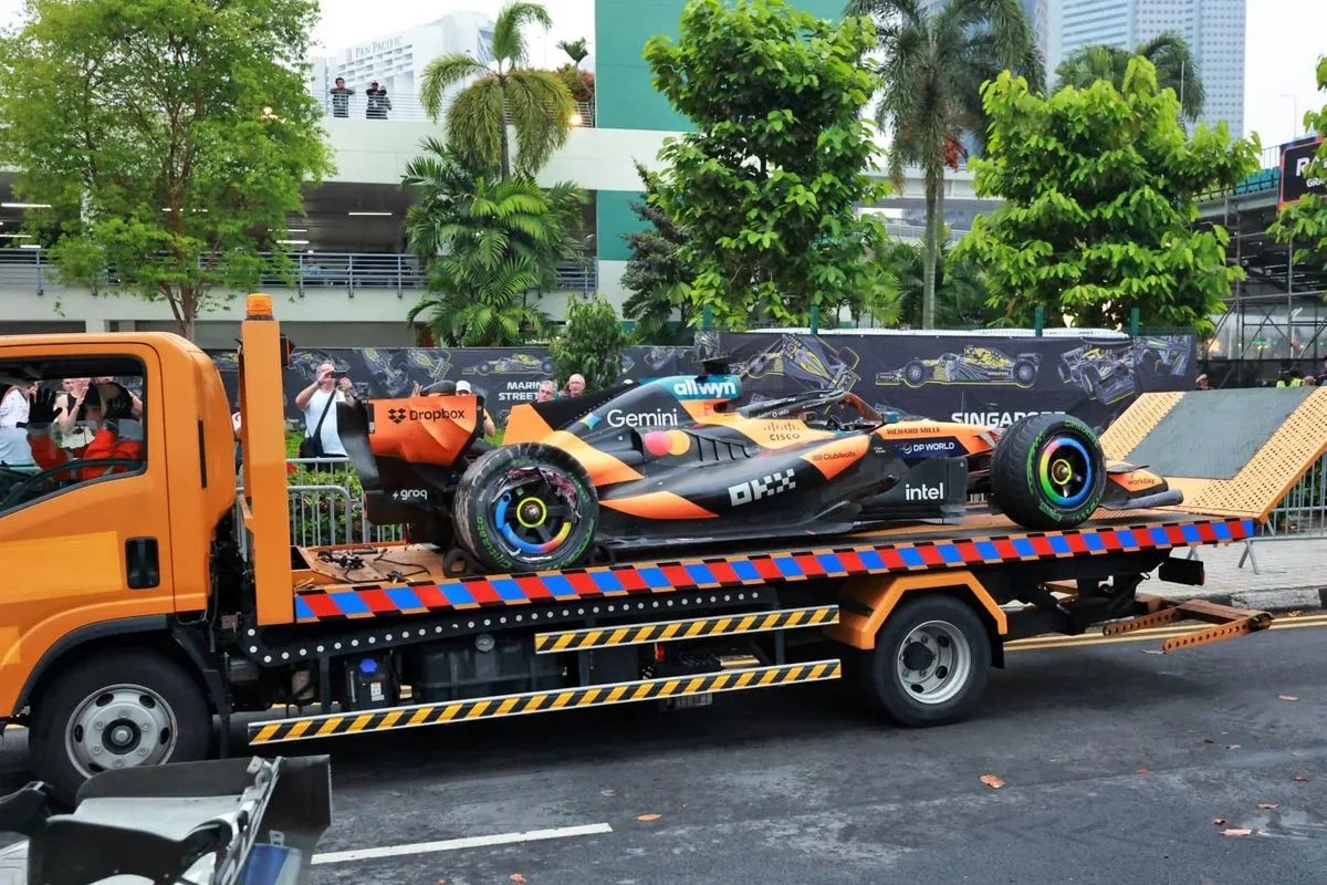 Stewards Putuskan Insiden Norris dan Piastri di Sprint GP Singapura